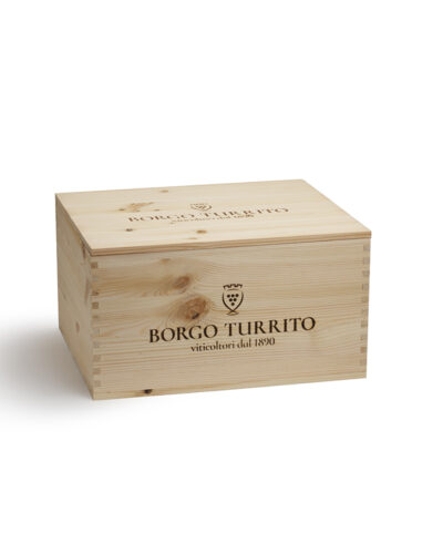 Cassetta in legno 6 bottiglie